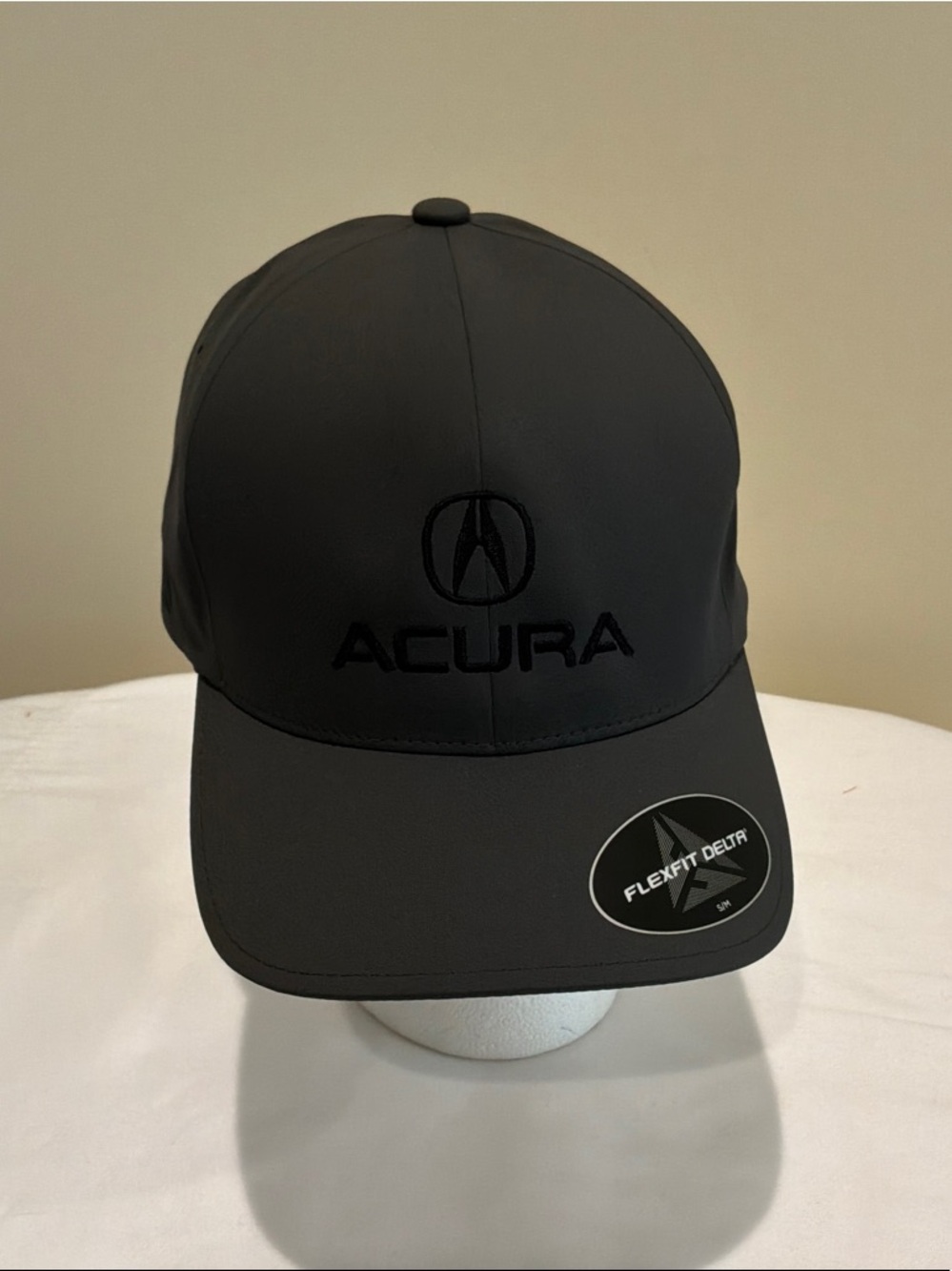 Acura dark grey Flexfit Delta Logo Cap size s/m